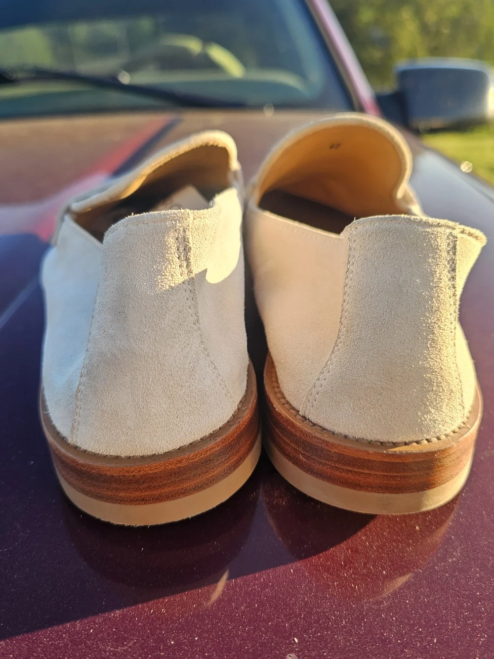 Brunello Cucinelli Suede Loafers Slip On Moccasin Dress Shoe Mens Size 42